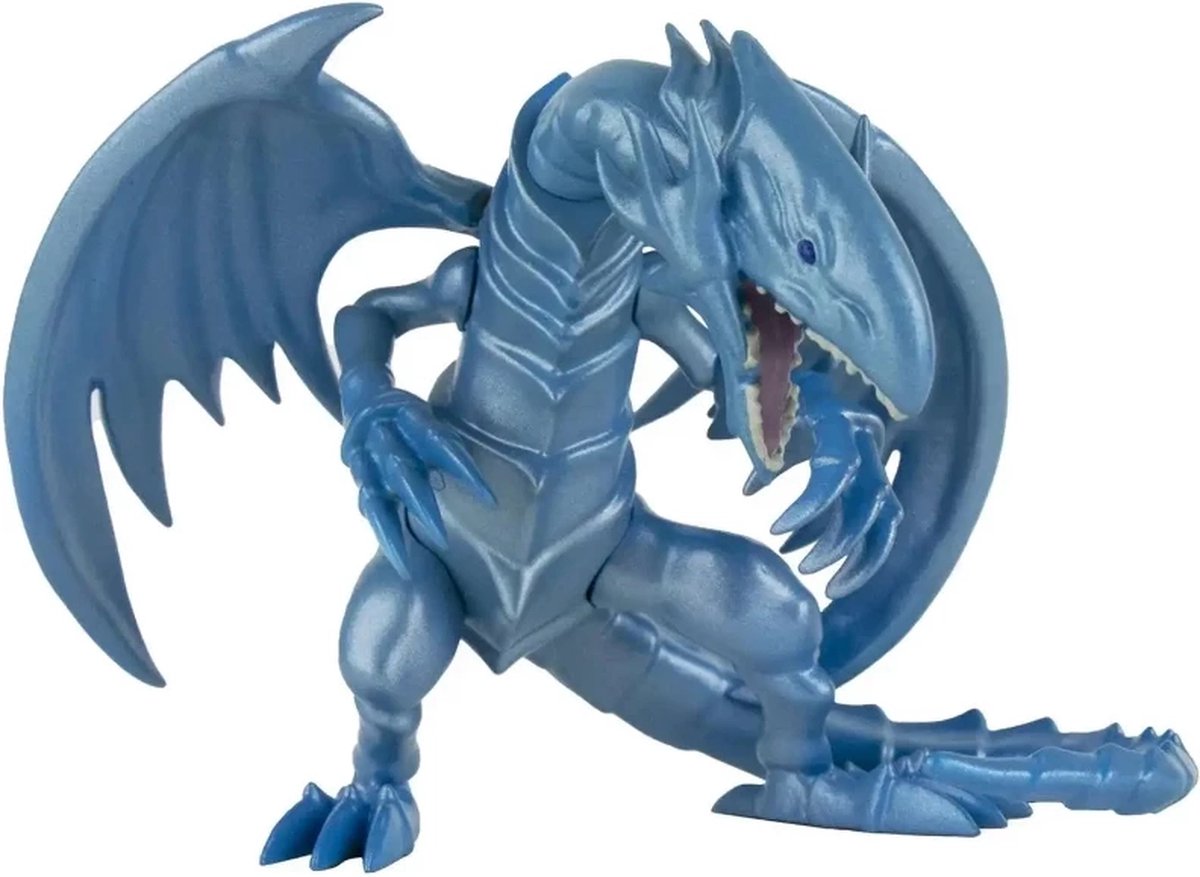 Yu-Gi-Oh! Blue Eyes White Dragon Speelfiguur 10 cm {Speelgoed voor kinderen jongens meisjes | Yu-Gi-Oh , YuGiOh | Anime, Manga Actiefiguur | Draak Draken | Yami Yugi, Seto Kaiba, Bakura, Mai Kujaku, Dartz}